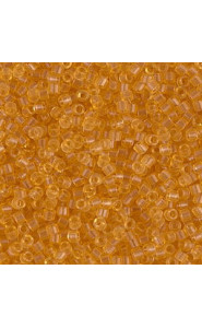 Miyuki delica Beads 11/0 - Transparent light topaz DB-702